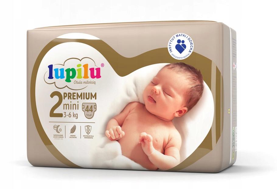 Підгузники Lupilu Premium Mini 2 3-6 кг 44 шт. (LP2-44)