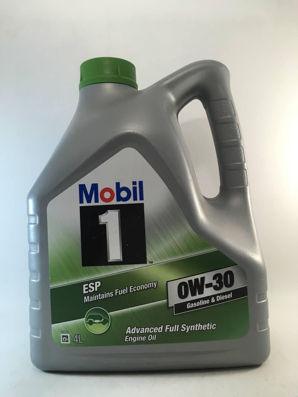 Моторное масло Mobil 1 ESP C2/C3 SP 0W-30 4 л (153754)
