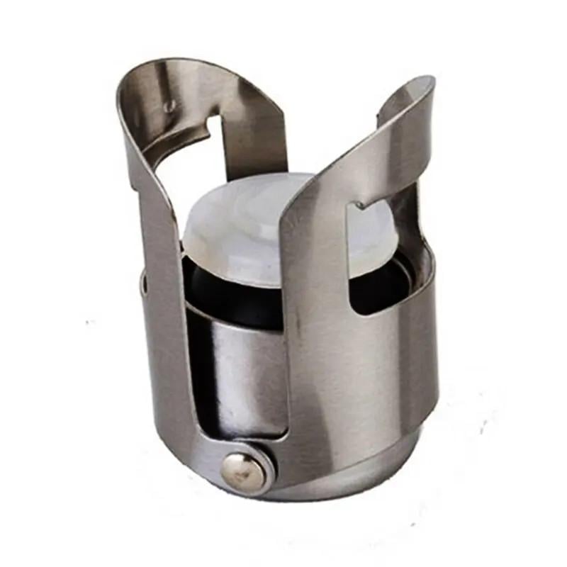 Пробка для шампанського та вина з 2 вушками багаторазова неіржавка сталь (2232846269) - фото 4