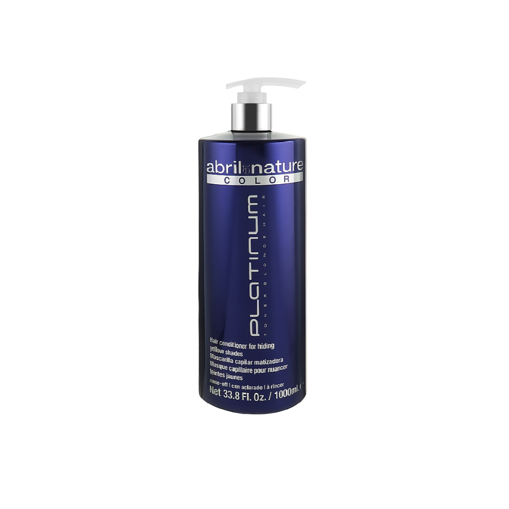Маска з антижовтим ефектом Abril et Nature Color Platinum Toner Blonde Hair 1000 мл