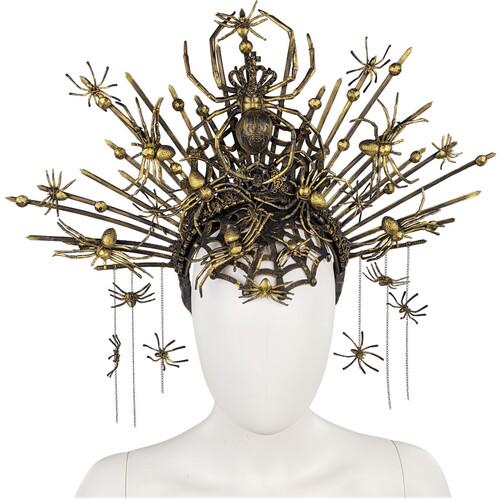 Обруч Gala Spider Queen SETA Decor 21-603BLK-GL