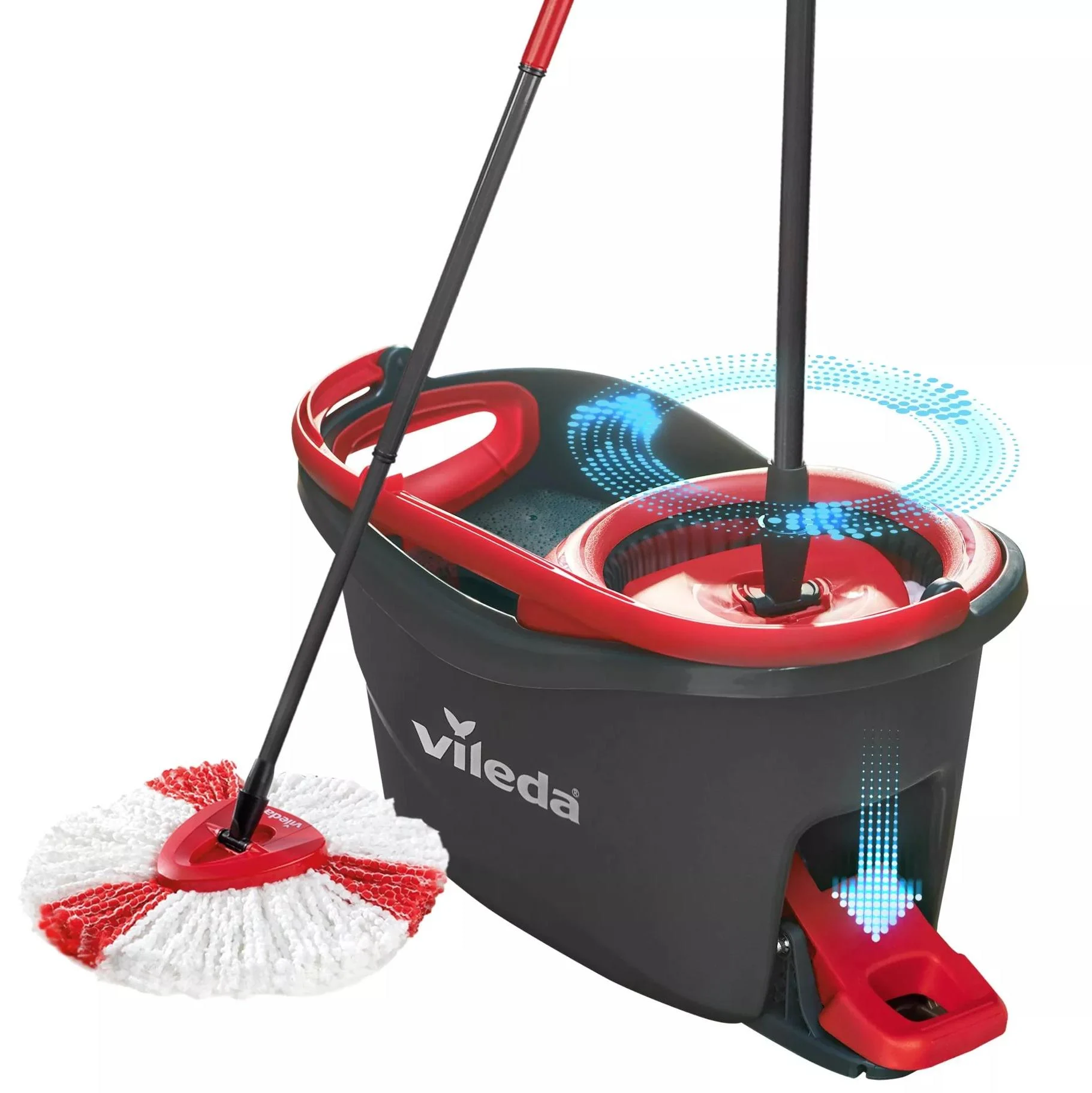 Набір для прибирання Vileda Easy Wring&Clean Turbo (163422) (30067320) - фото 2 Набір для прибирання Vileda Easy Wring&Clean Turbo (163422) (30067320) - фото 2