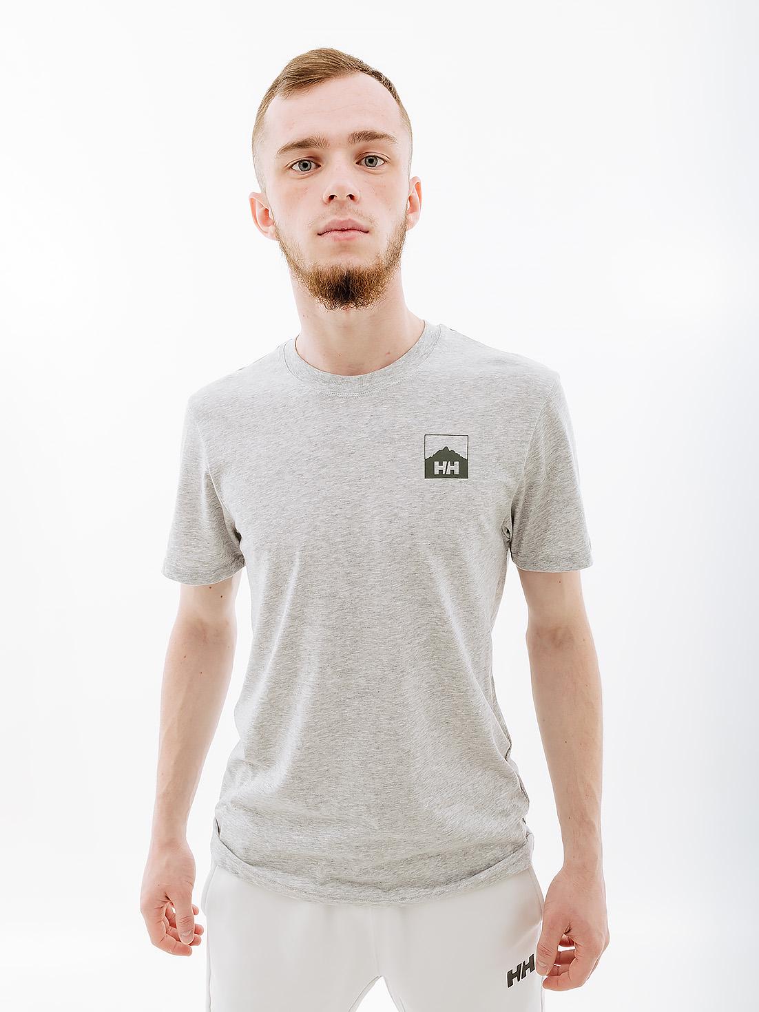 Футболка чоловіча Helly Hansen NORD GRAPHIC HH T-SHIRT XL Сірий (7d62979-949 XL)