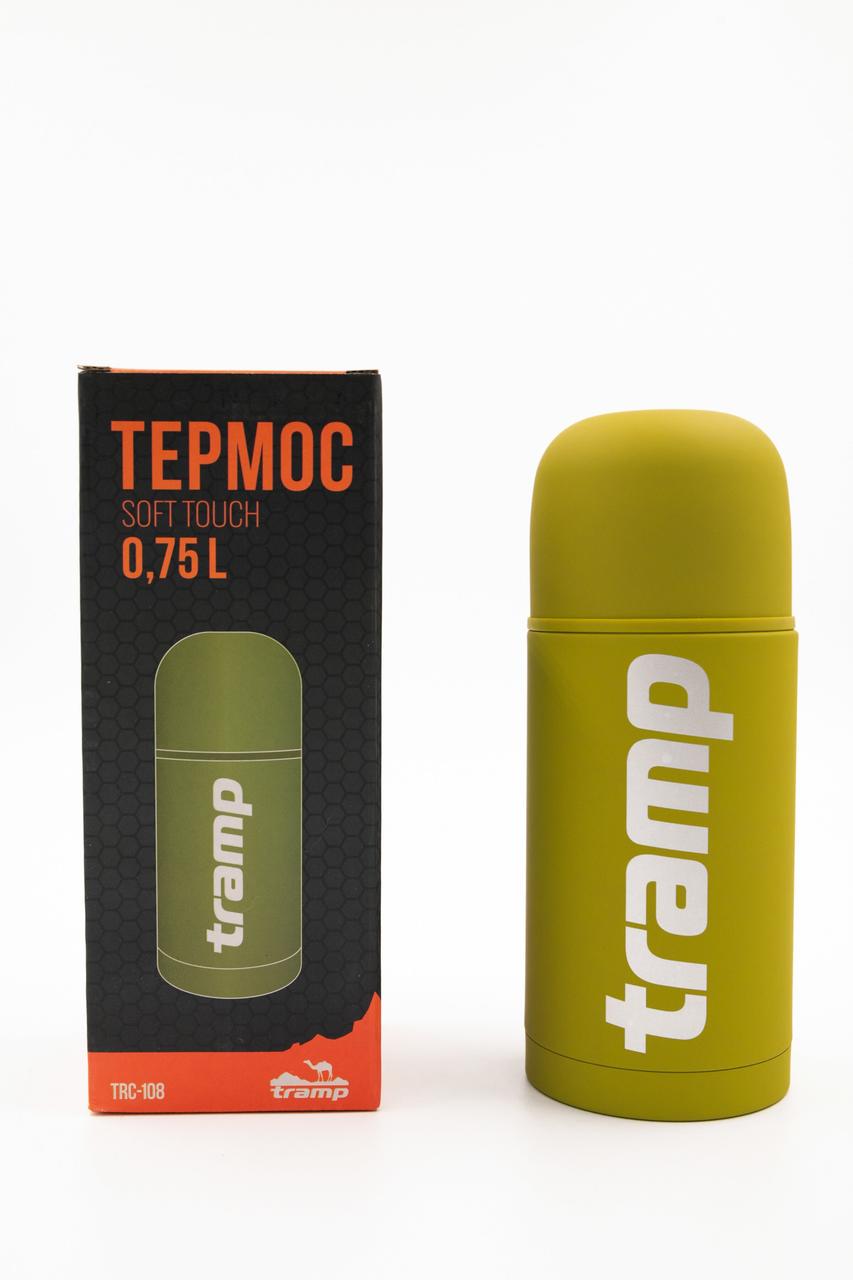 Термос Tramp Soft Touch 0,75 л Olive (1386408257) - фото 3 Термос Tramp Soft Touch 0,75 л Olive (1386408257) - фото 3