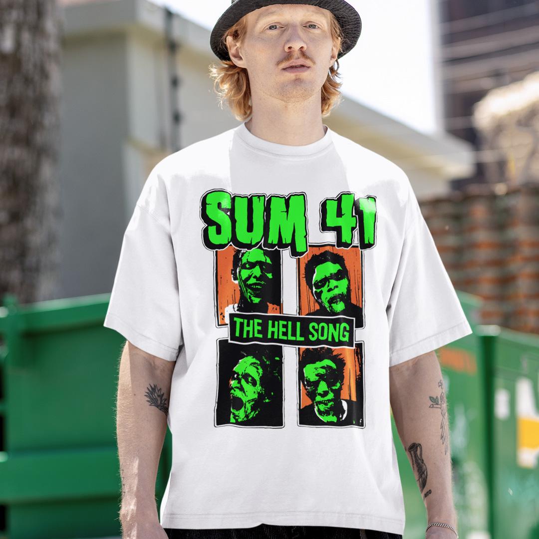 Футболка унисекс Sum 41 Does This Look Infected S Белый (00000002519) Футболка унисекс Sum 41 Does This Look Infected S Белый (00000002519)
