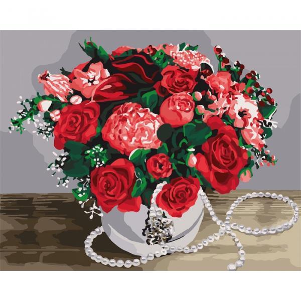 Набор для росписи по номерам Идейка Вместо Тысячи слов 40х50 см (КНО3071-mt)