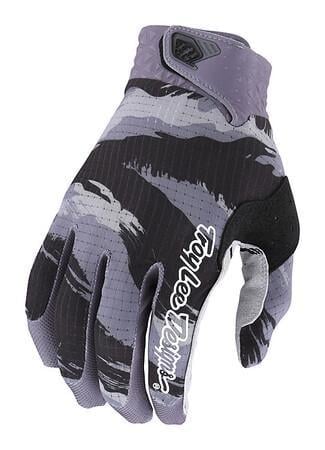 Велорукавички Troy Lee Designs AIR GLOVE BRUSHED CAMO BLACK/GRAY S Чорний (32401933)
