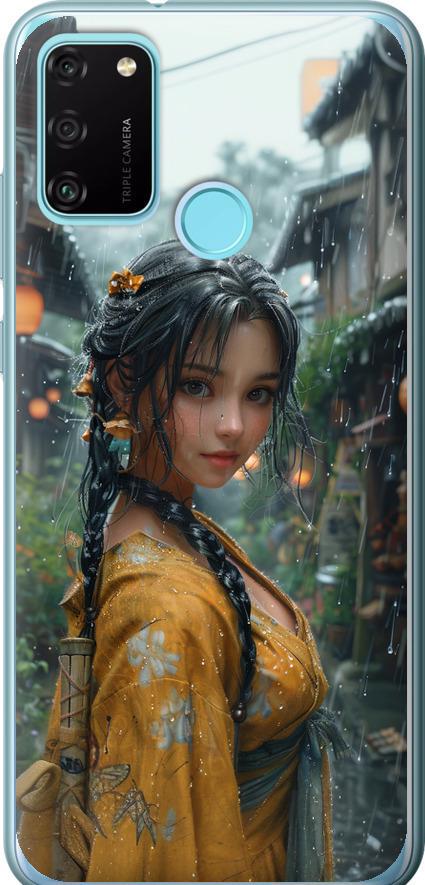 Чехол на Huawei Honor 9A Anime-girl (6133u-1900-42517) Чехол на Huawei Honor 9A Anime-girl (6133u-1900-42517)