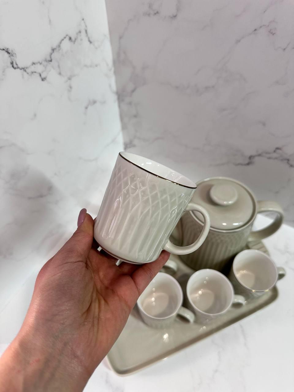 Сервиз для чая Taste&Life 8 пр. 220 мл (17510511) - фото 2 Сервиз для чая Taste&Life 8 пр. 220 мл (17510511) - фото 2