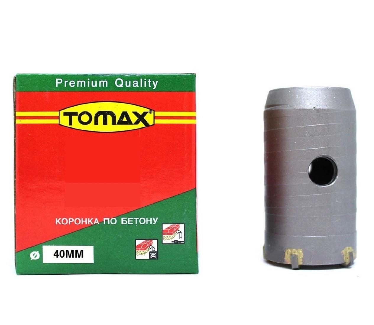 Коронка по бетону TOMAX 40 мм без хвостовика (1415214831)