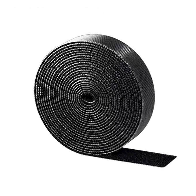 Стяжка нейлонова на липучці широка UGREEN LP124 Cable Organizer 5 м pack Black (40356)