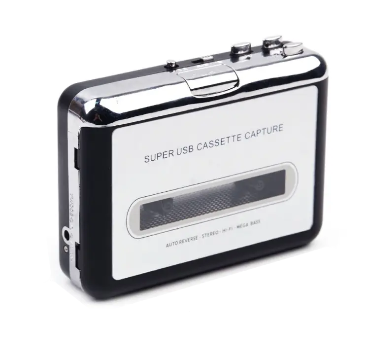 Плеєр касетний USB Logilink Walkman Cassette Player з оцифровкою аудіокасет MP3 Сірий (MK001074) - фото 10 Плеєр касетний USB Logilink Walkman Cassette Player з оцифровкою аудіокасет MP3 Сірий (MK001074) - фото 10