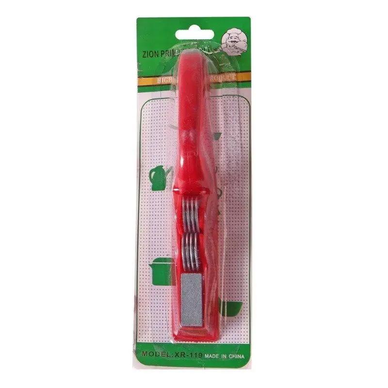 Точилка для ножів механічна Червоний (84260) - фото 2 Точилка для ножів механічна Червоний (84260) - фото 2