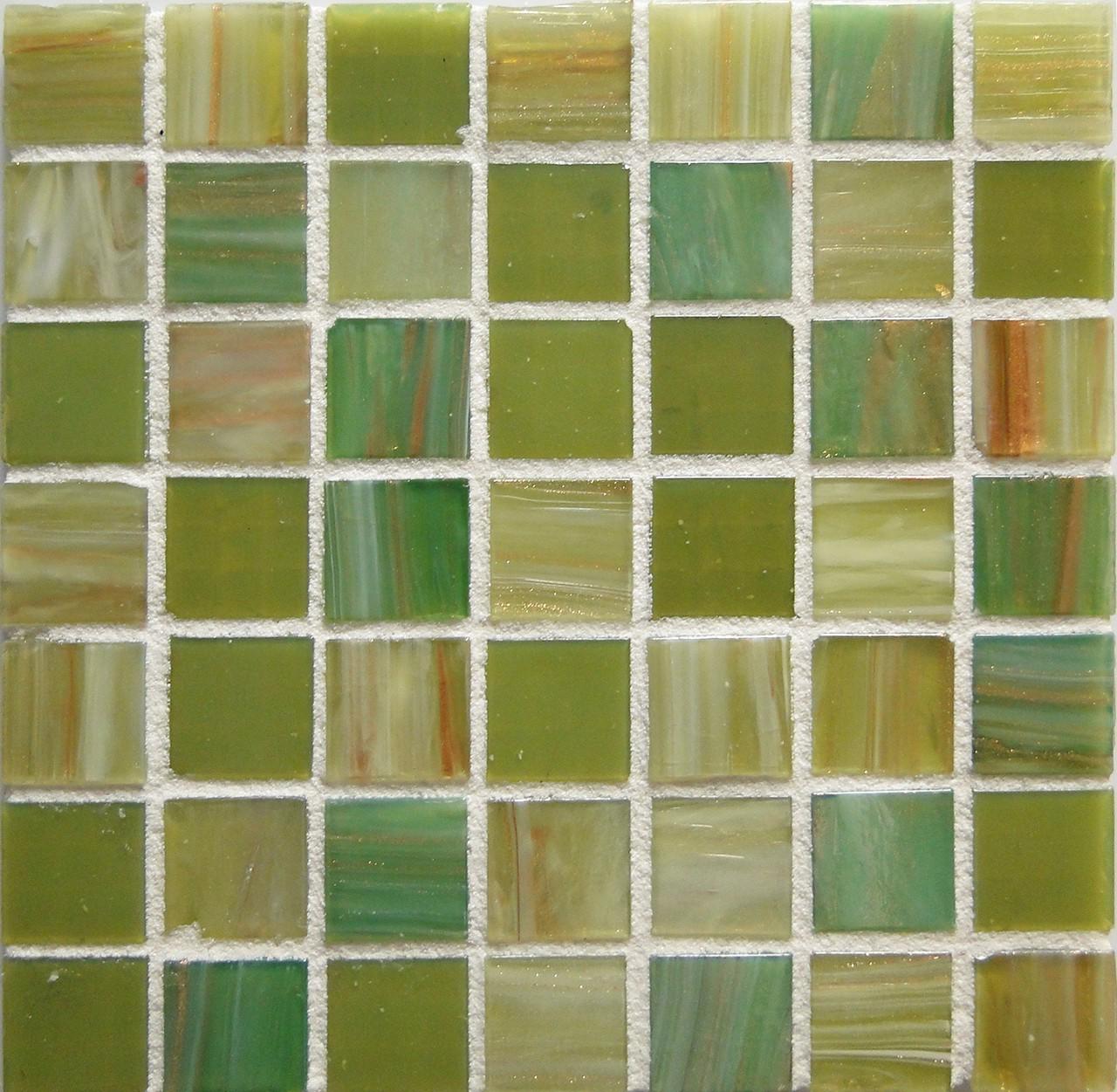 Скляна мозаїка плитка D-CORE Мікс IM-46 327х327 мм