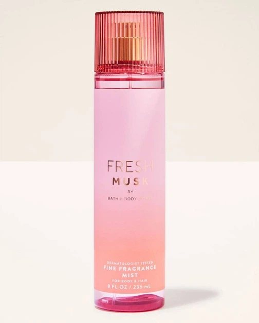 Спрей парфумований для тіла Bath & Body Works Fresh Musk Fine Fragrance Mist (0667659429042)
