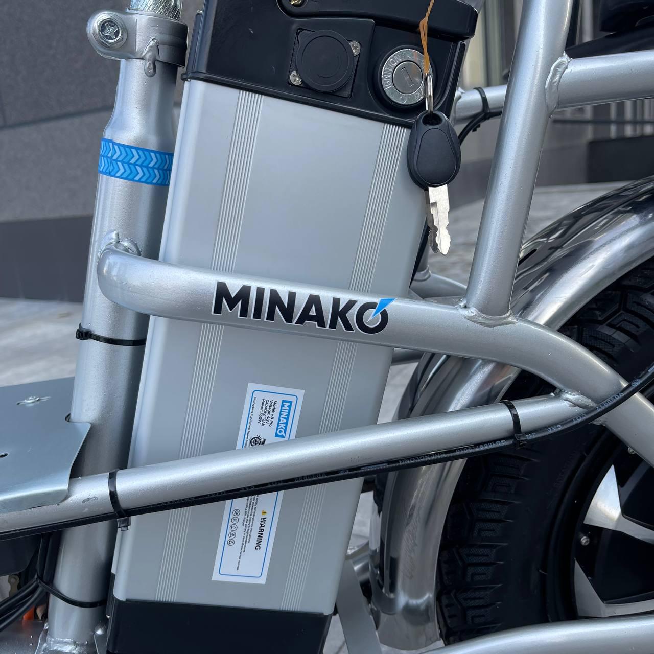 Електровелосипед Minako Monster 16" Chrome з підсиленим багажником (09865543) - фото 11 Електровелосипед Minako Monster 16" Chrome з підсиленим багажником (09865543) - фото 11