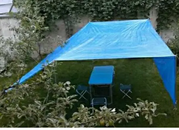 Тент защитный Wimar Plandeka тарпаулиновый 10х15 м 60 г/м² (27772561) - фото 5