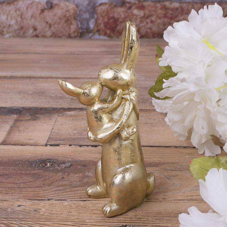 Статуэтка Заячья теплота Золотой (5264)