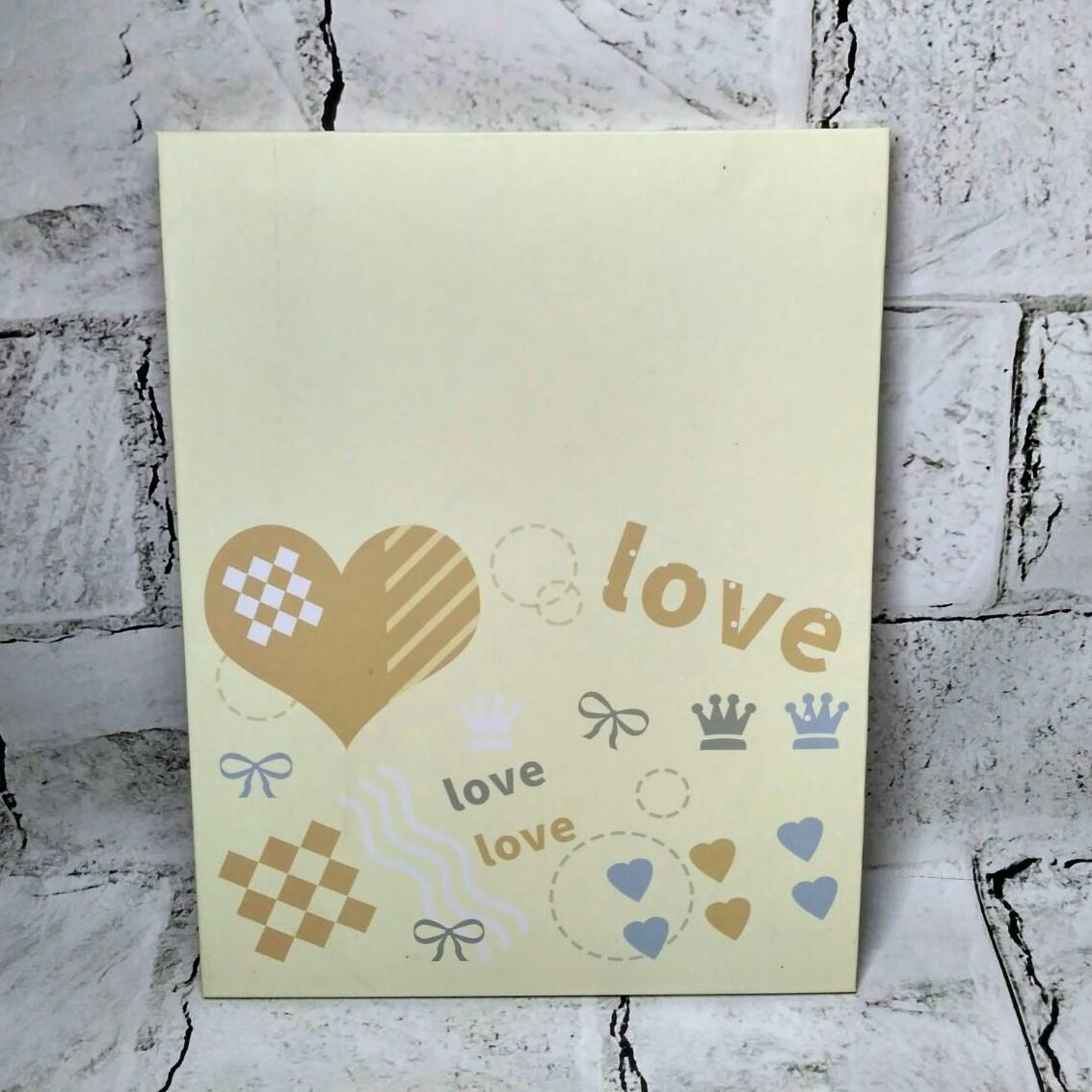 Зеркало настольное дорожное Love 26х19,5 см Желтый (1-186604-2)