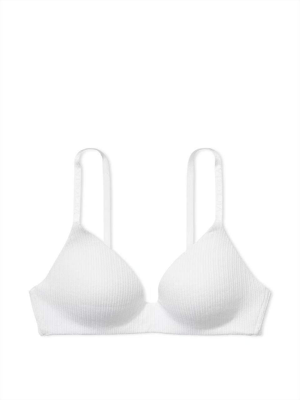 Бюстгальтер безкаркасний Victoria's Secret Lightly-Lined Wireless Bra 75С Білий (20839172) - фото 3