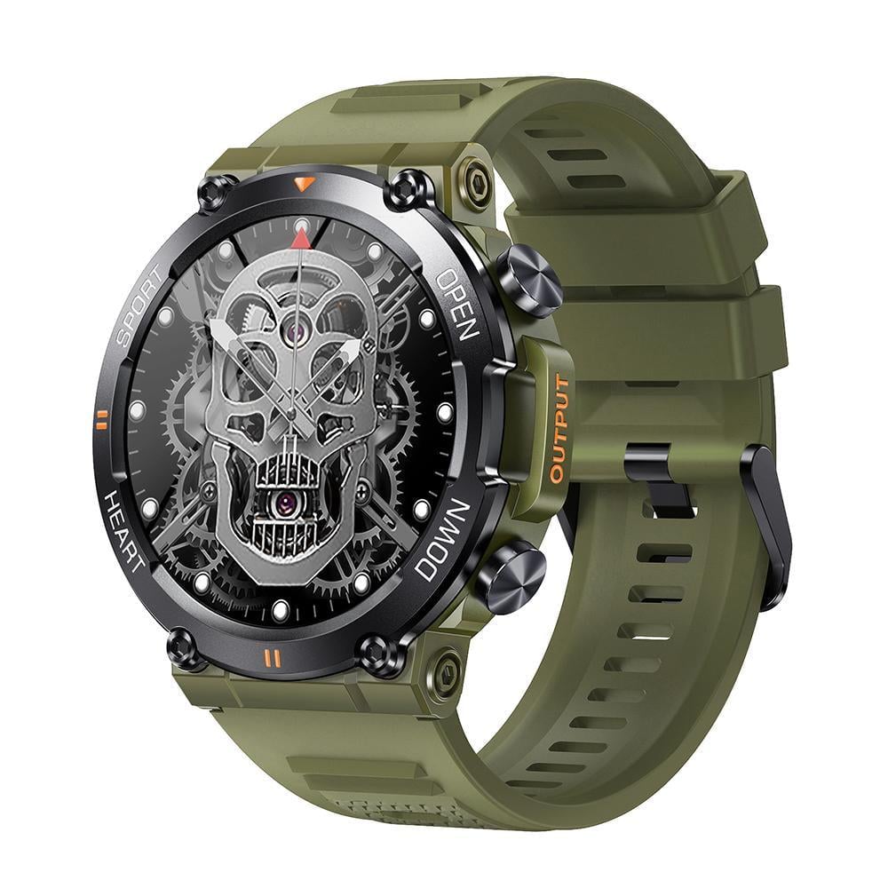 Смарт-часы Lemfo K56Pro тонометр/пульсометр/кислород в крови/звонки Green (73b4a40c)