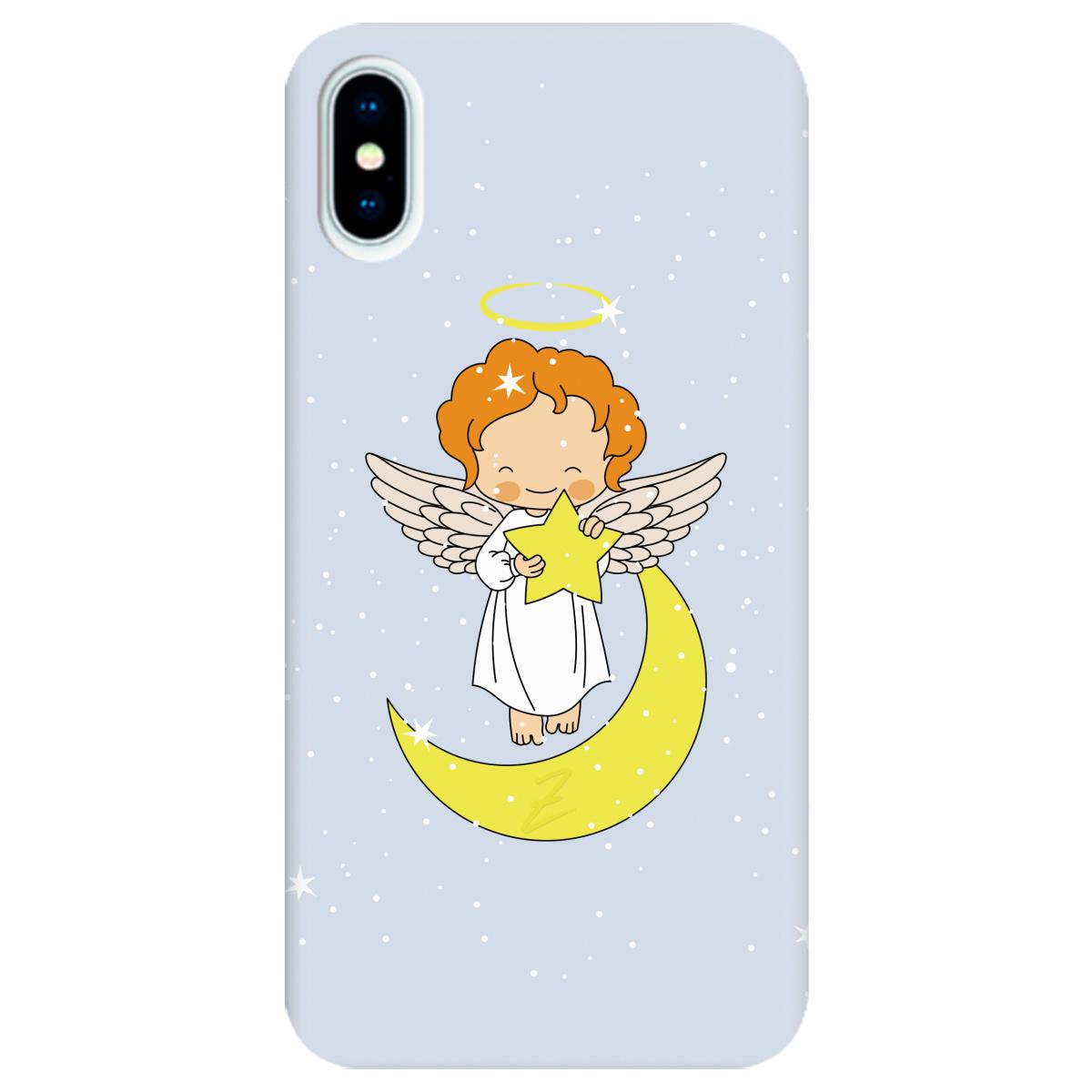 ᐉ Силиконовый чехол Zorrov для Apple iPhone X - Angel (10290050153033556) •  Купить в Киеве, Украине • Лучшая цена в Эпицентр