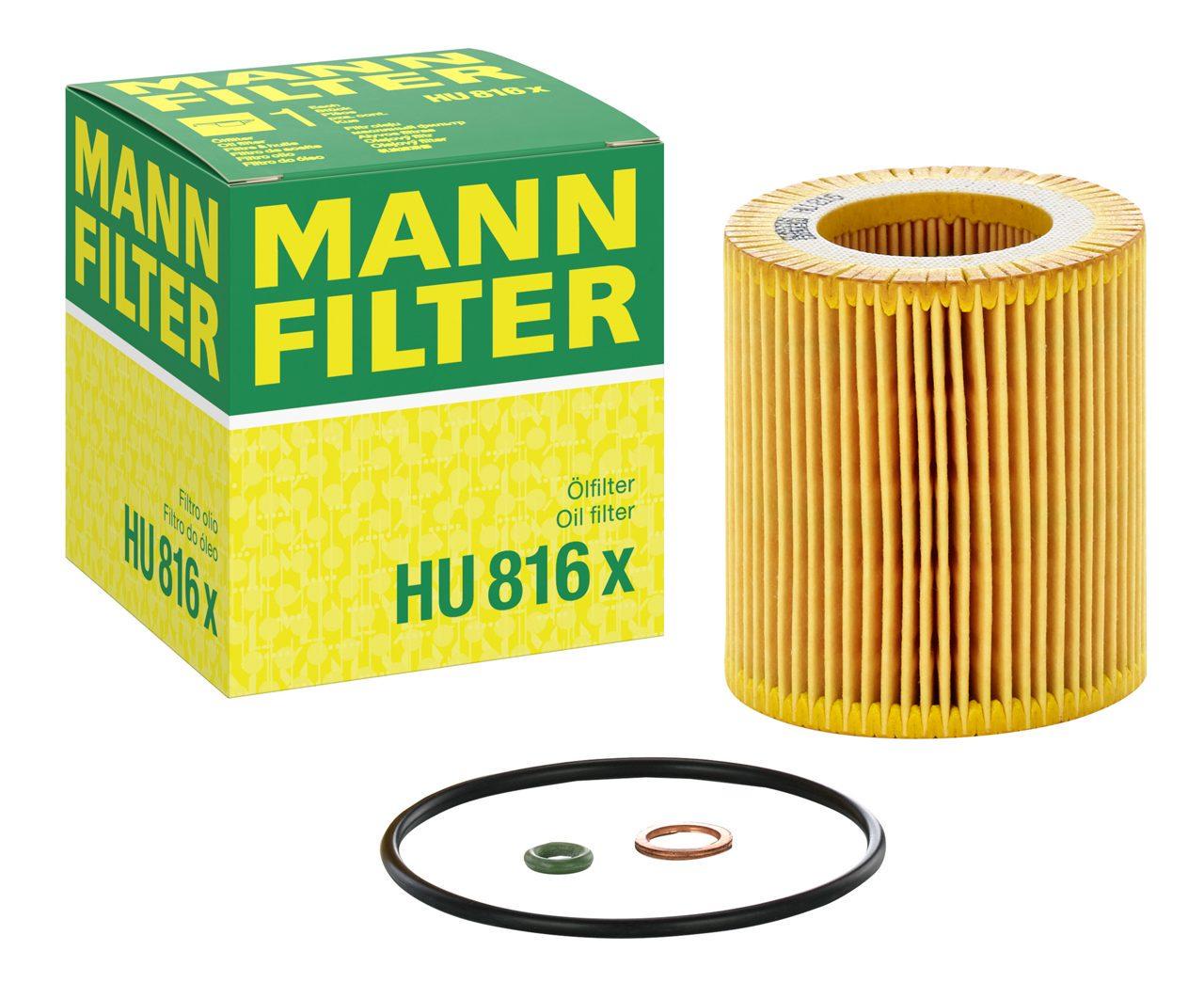 Фильтр смазки Mann-Filter (HU816X) Фильтр смазки Mann-Filter (HU816X)