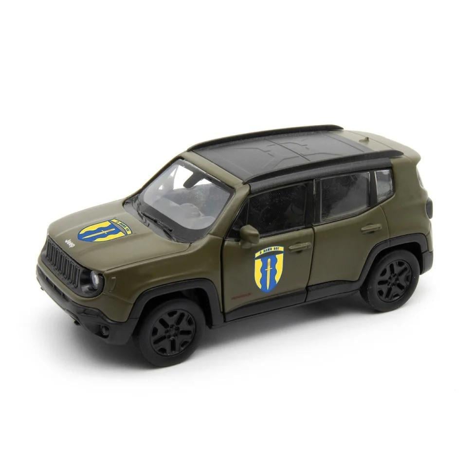Игрушечная машинка TechnoDrive 250351W Шевроны Героев JEEP RENEGADE TRAILHAWK АЙДАР (2990399347)
