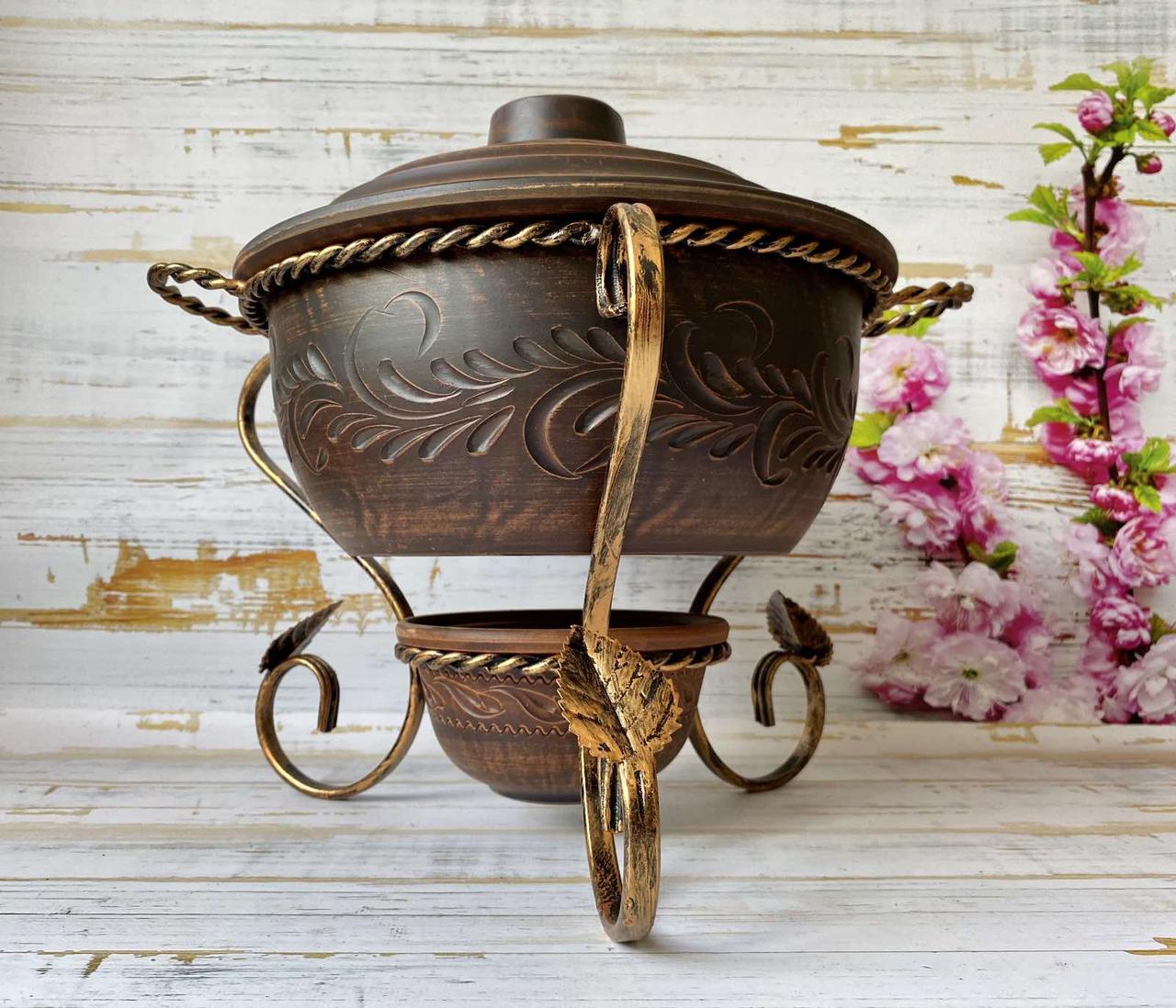 Садж для подачі м'ясних страв 4 л (1063597889) Садж для подачі м'ясних страв 4 л (1063597889)