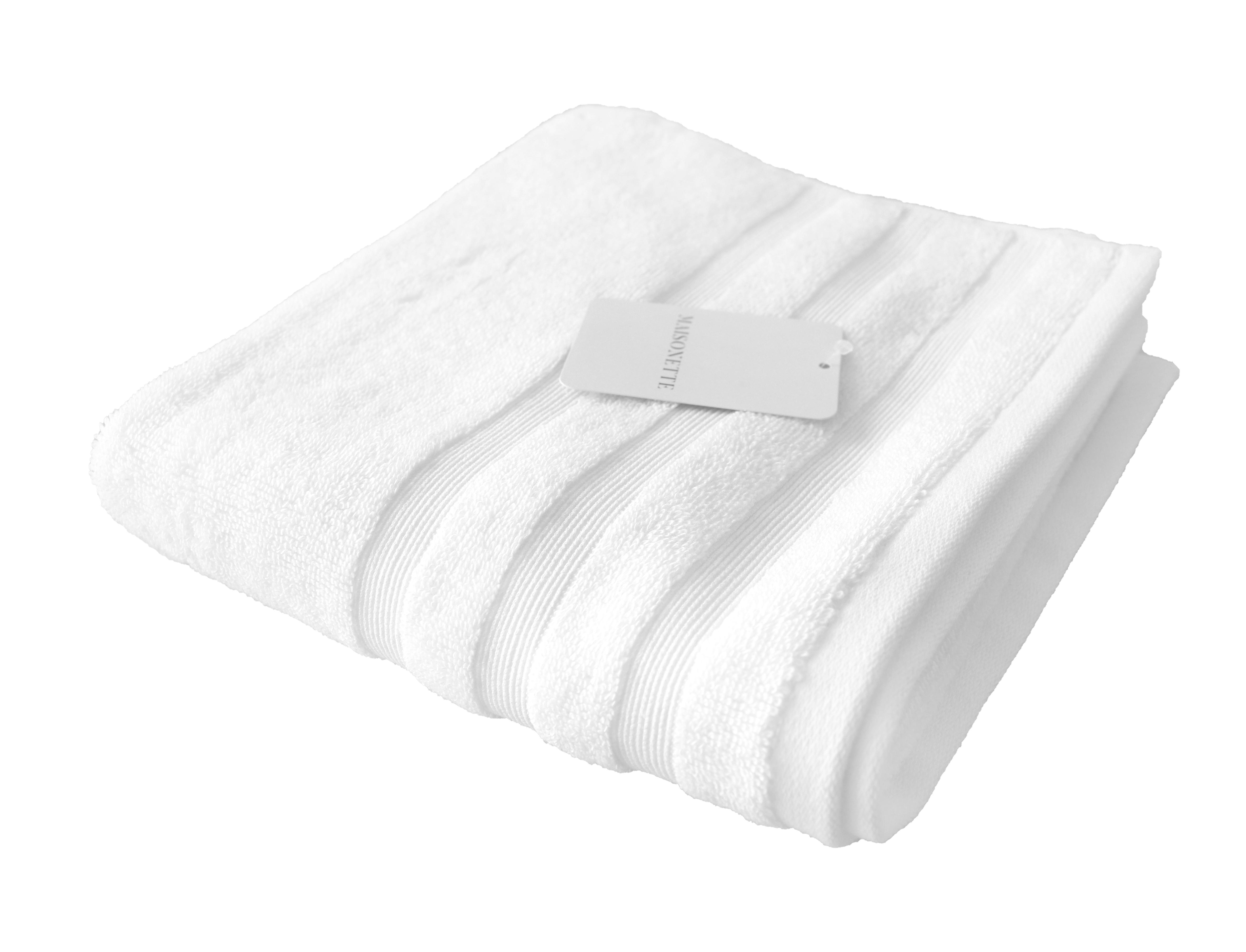 Полотенце махровое Maisonette Velora 70х140 см 550 г/м2 Белый Полотенце махровое Maisonette Velora 70х140 см 550 г/м2 Белый