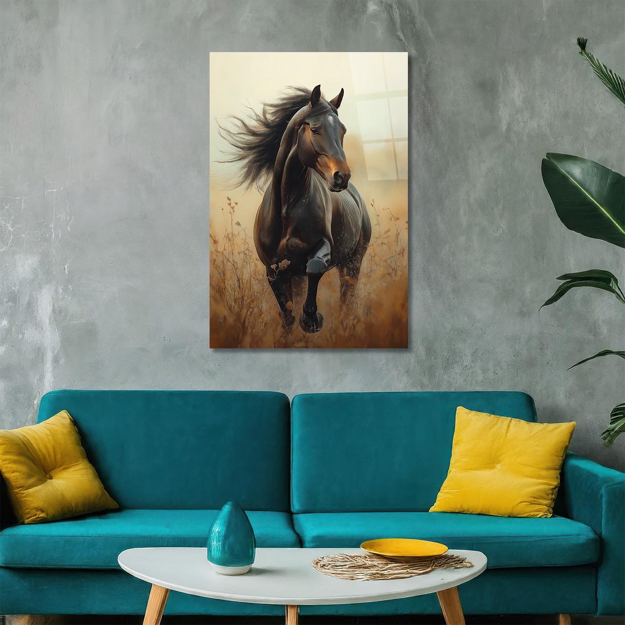 Картина на склі NovellaPrint Осінні обійми 60х90 см (477.3)