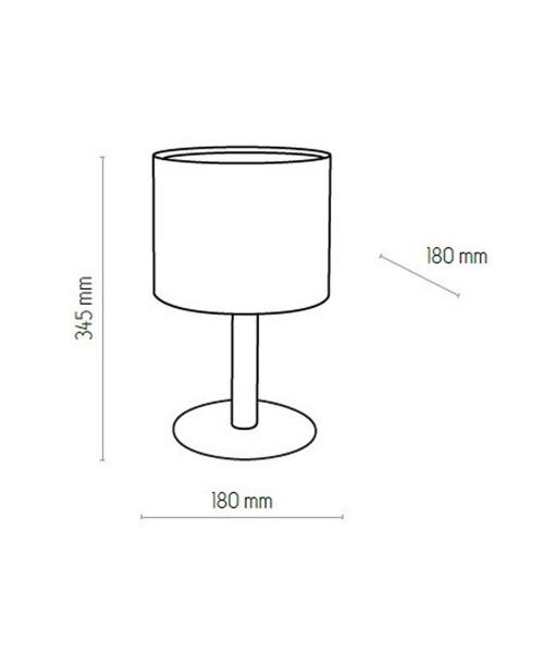 Настільна лампа TK Lighting Deva White 5217 - фото 2