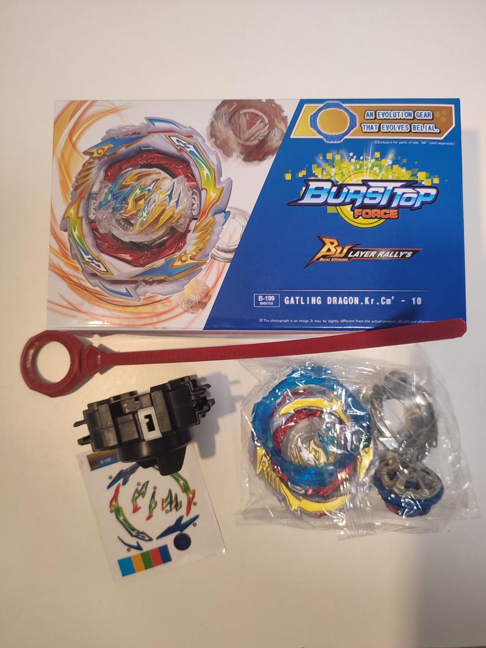 Игровой набор Beyblade Gatling Dragon B199 с пусковым устройством - фото 2