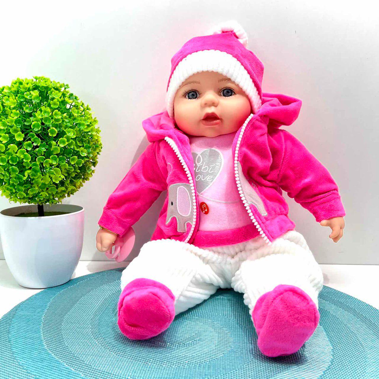 Кукла пупс Мой малыш мягконабивная 44 см (M 5924 А)