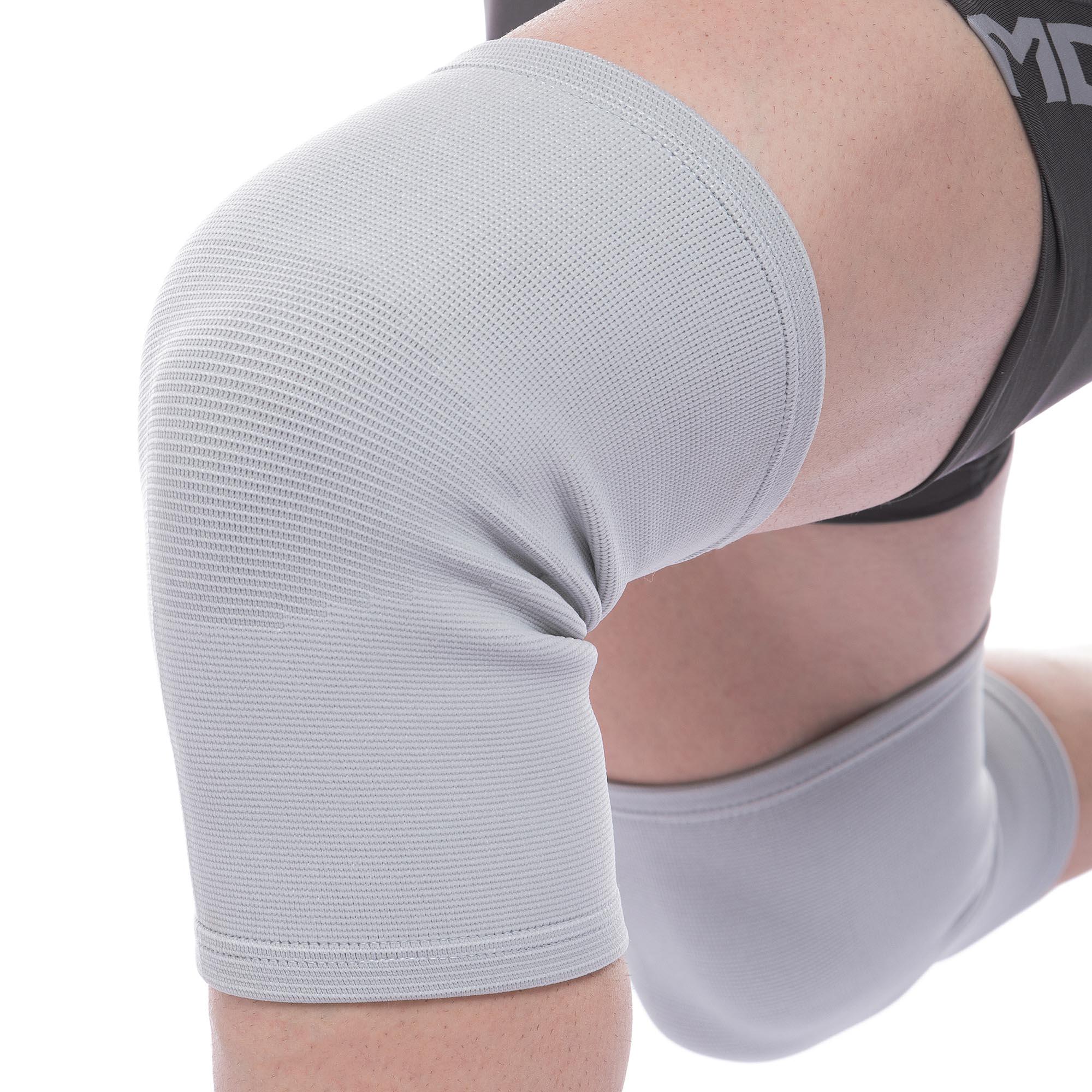 Наколенник бандаж еластичний MUTE 9105 1 шт. Сірий - фото 1 Наколенник бандаж еластичний MUTE 9105 1 шт. Сірий - фото 1