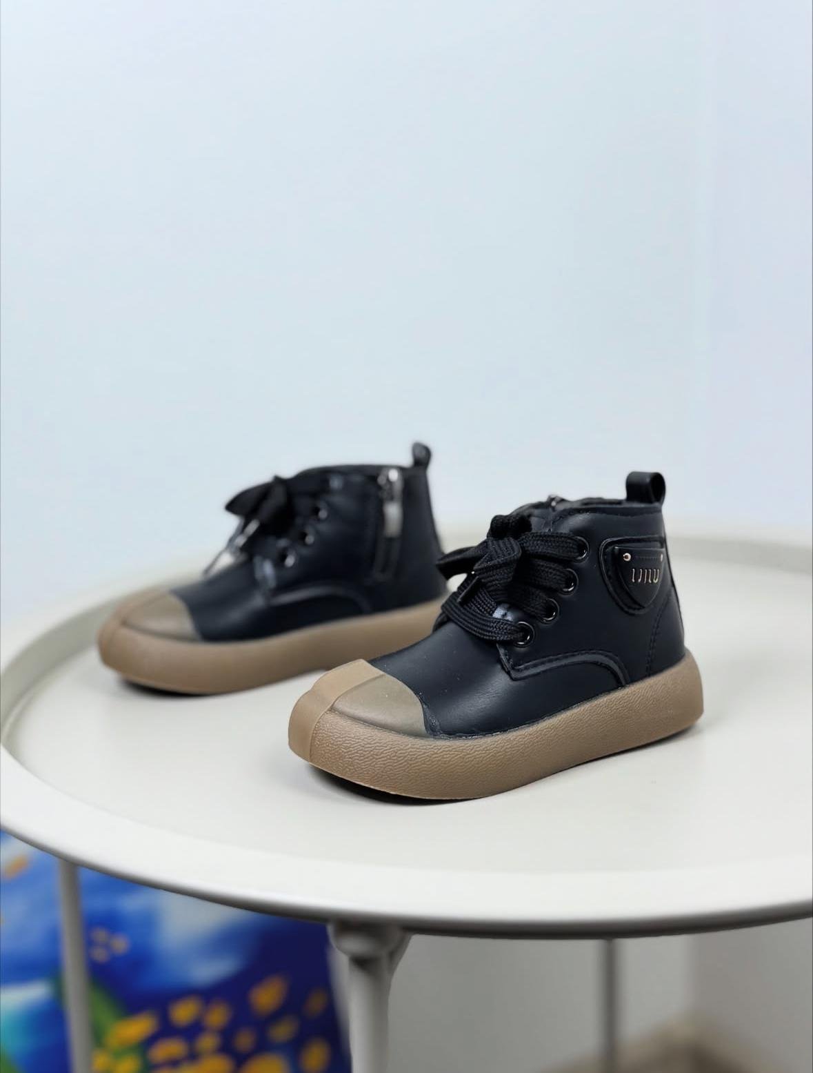 Ботинки детские осенние 1647 р. 25 Черный (30307402) - фото 8 Ботинки детские осенние 1647 р. 25 Черный (30307402) - фото 8