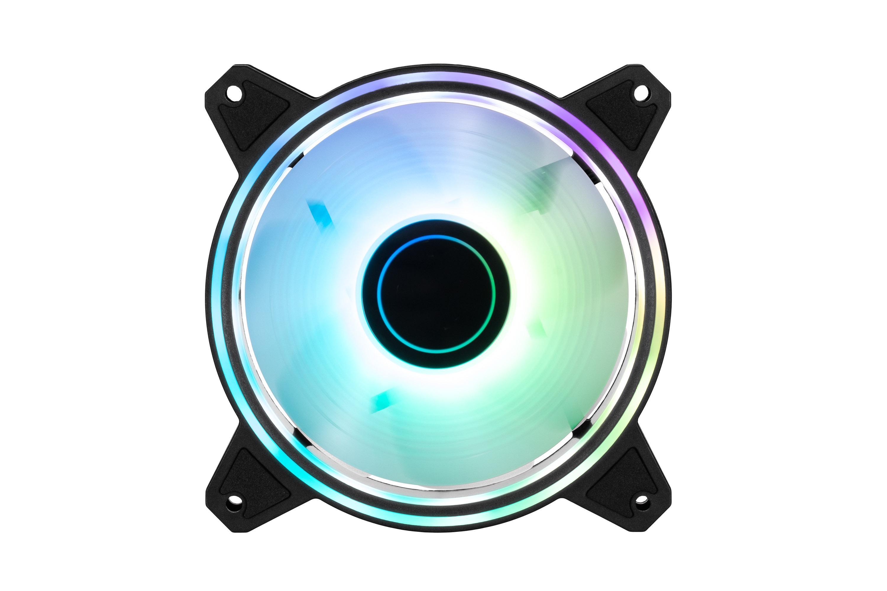 Вентилятор корпусный 2E Gaming AIR COOL INFINITY M (ERC-2E-ACF120IMW-ARGB) - фото 2