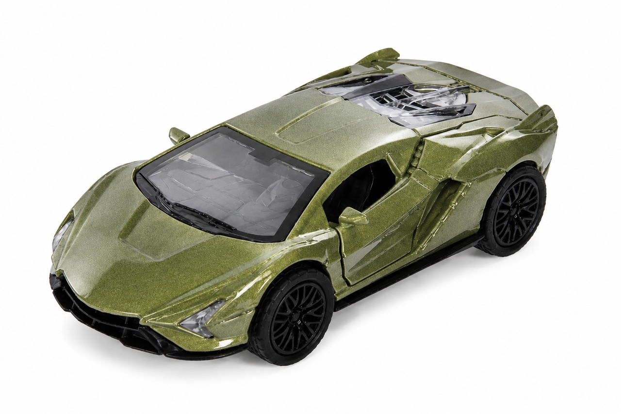 Машинка Автосвіт AS-2971 Lamborghini металлическая инерционная 1:36 (35970943)