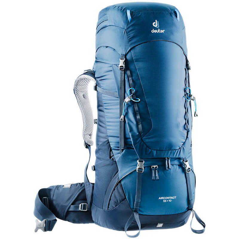 Рюкзак туристический Deuter Aircontact 55+10 л Midnight/Navy (33203193365)