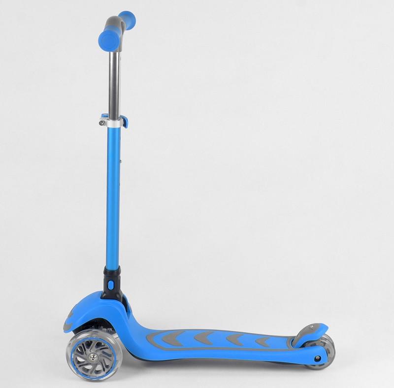 Самокат триколісний Best Scooter 38603 до 60 кг Блакитний (4ed08345) - фото 6