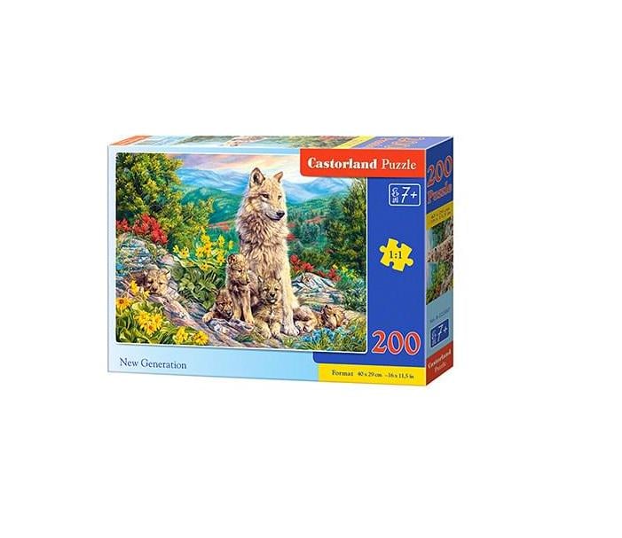 Пазлы Новое поколение 200 элементов (B-222087) Пазлы Новое поколение 200 элементов (B-222087)