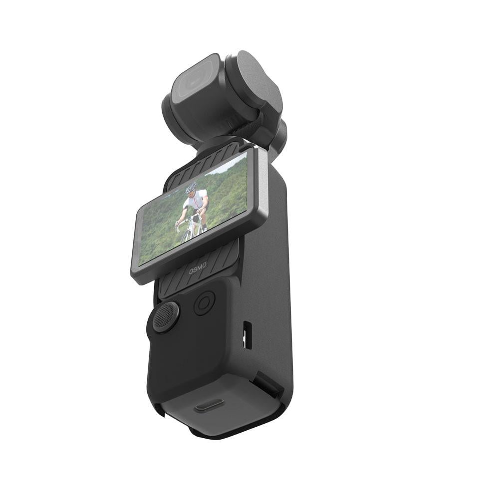 Чехол для камеры силиконовый крышка-колпачок и крышка для DJI Osmo Pocket 3 Черный - фото 2 Чехол для камеры силиконовый крышка-колпачок и крышка для DJI Osmo Pocket 3 Черный - фото 2