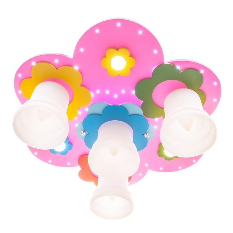 Люстра для детской Brille KL-448C/4 E27 LED с подсветкой 9 W - фото 2 Люстра для детской Brille KL-448C/4 E27 LED с подсветкой 9 W - фото 2