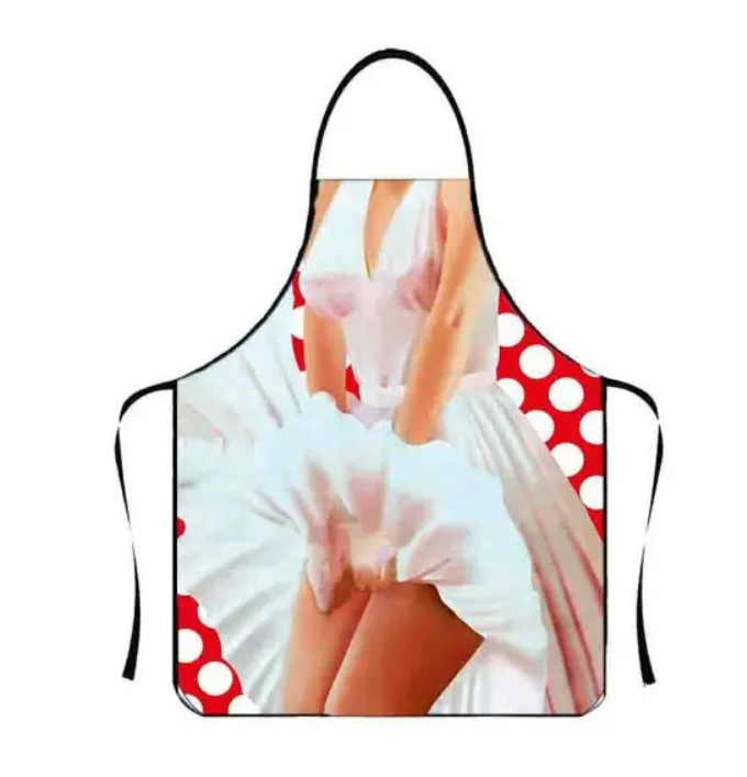 Фартук с приколом Монро 75х60 см Разноцветный (49981)