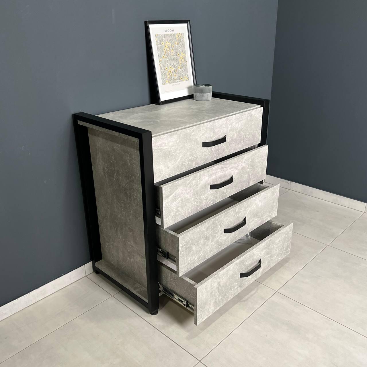 Гарнітури спальні Loft ліжко/комод/шафа/тумба модульний з дерева (000088629) - фото 5 Гарнітури спальні Loft ліжко/комод/шафа/тумба модульний з дерева (000088629) - фото 5