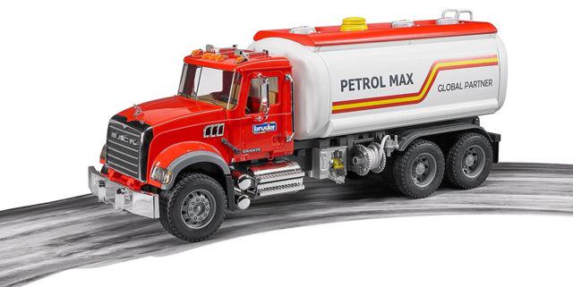 Машина Bruder MACK бензовоз із лопатою (02827) - фото 4