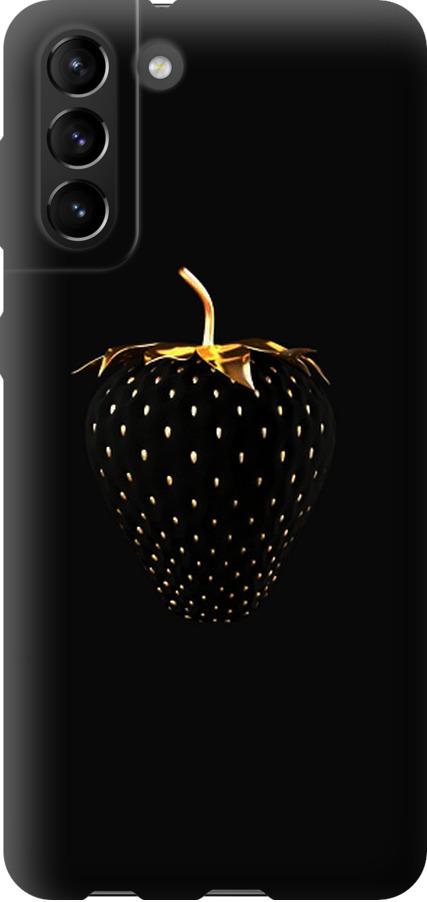 Чехол на Samsung Galaxy S21 Plus Черная клубника (3585u-2115-42517)