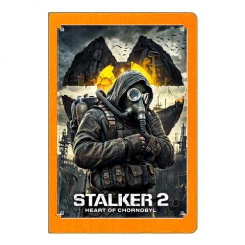 Блокнот S.T.A.L.K.E.R 2 Сердце Чернобыля А5 на 112 листов Оранжевый (18639855-9-209121)