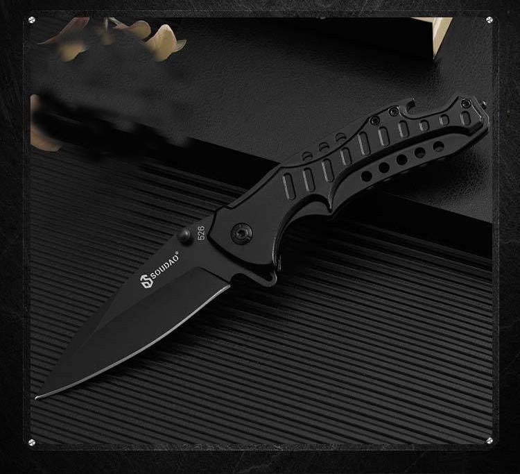 Ніж туристичний Kyson KS-526 Black (20586970)