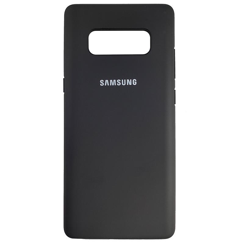 Чехол Silicone Case for Samsung Note 8 Black  ( 29caa1-2854)